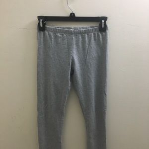 Gray girl leggings